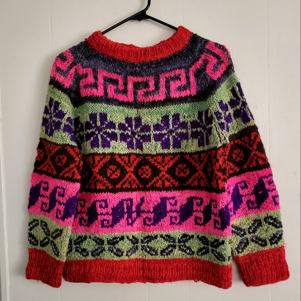 Colorful sweater